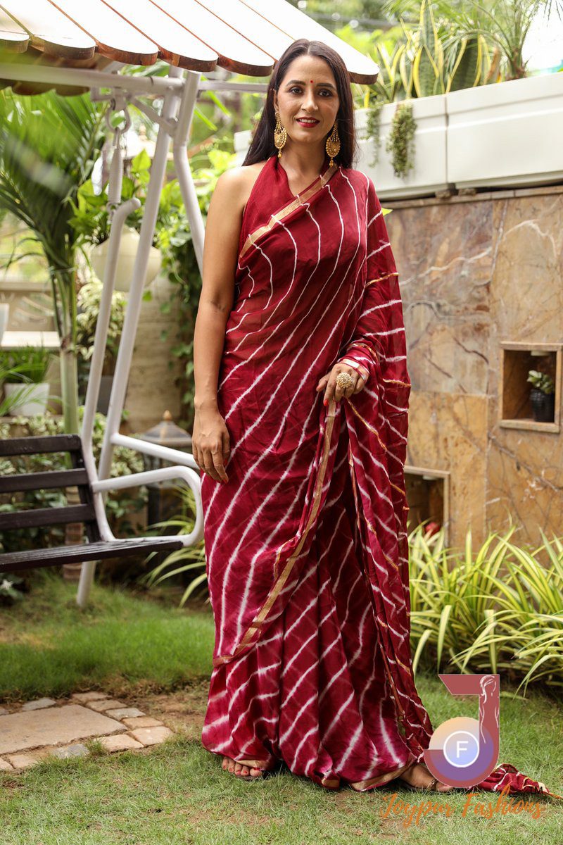 Chiffon sarees from Joypur Fashions