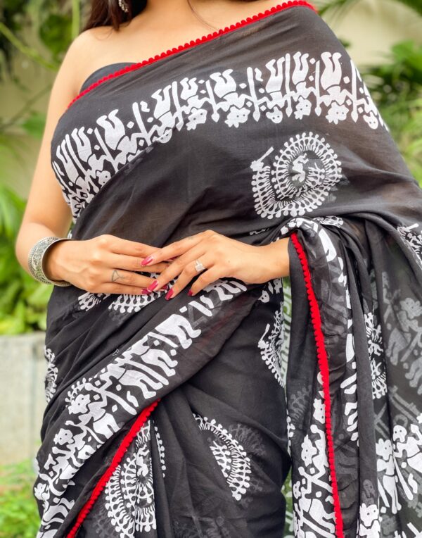Cotton saree by Joypur Fashions