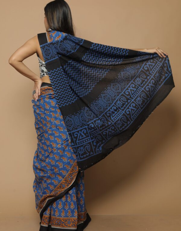 Mulmul cotton saree, women's fashion, latest sarees